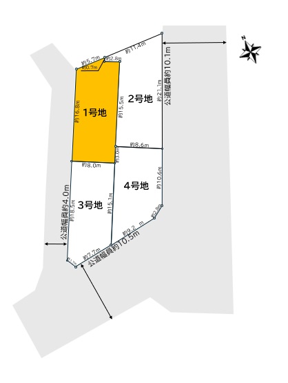 豊田市丸山町4丁目　１号地
