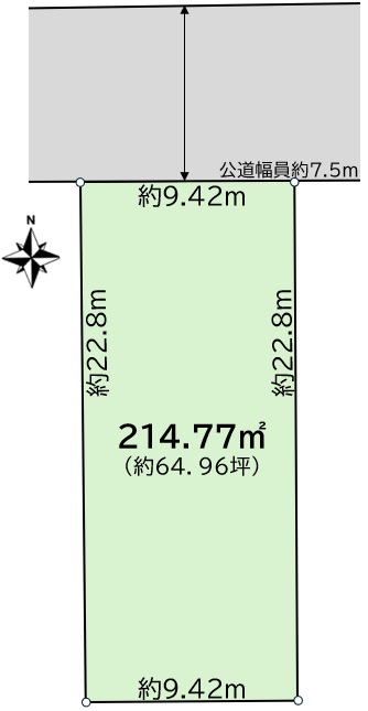 春日井市不二ガ丘二丁目　土地