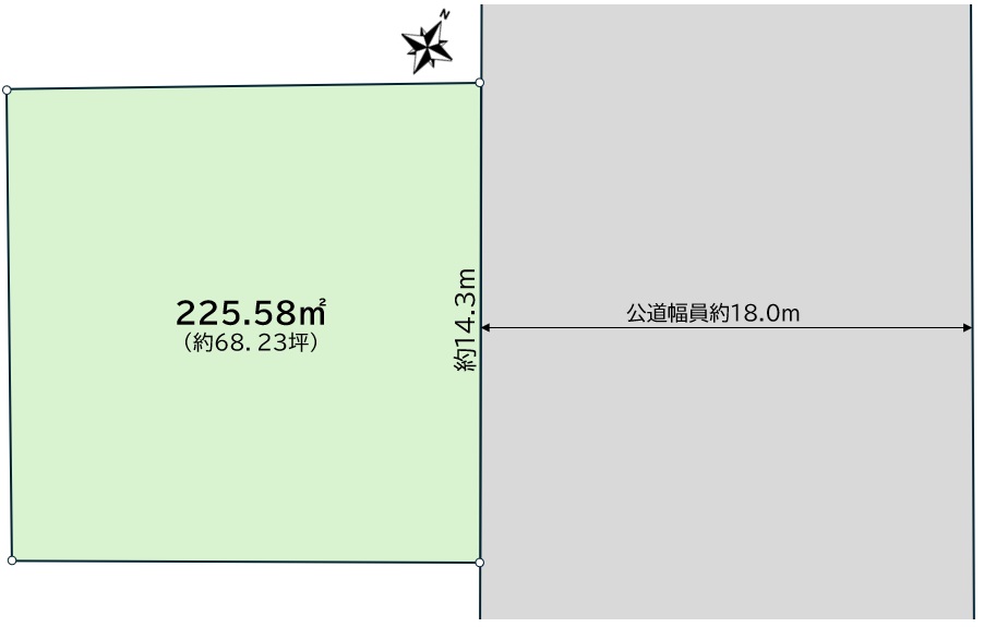 豊田市保見ケ丘一丁目　土地