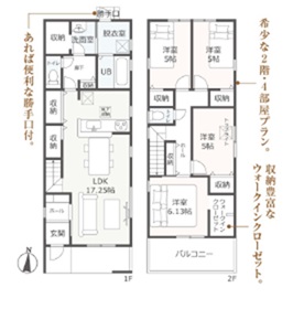 区画図／間取り