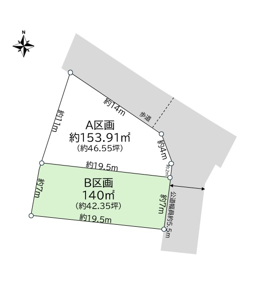 豊田市明和町二丁目　B区画