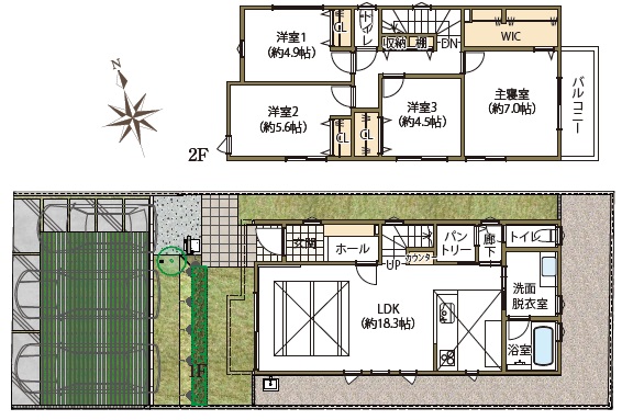 区画図/間取り