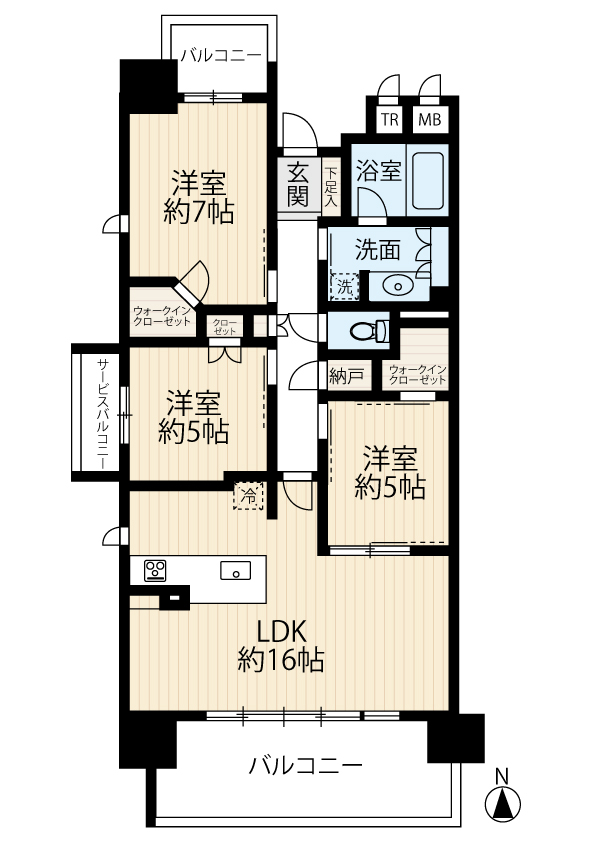 区画図/間取り