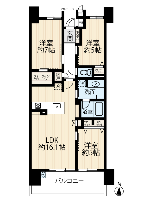 区画図/間取り
