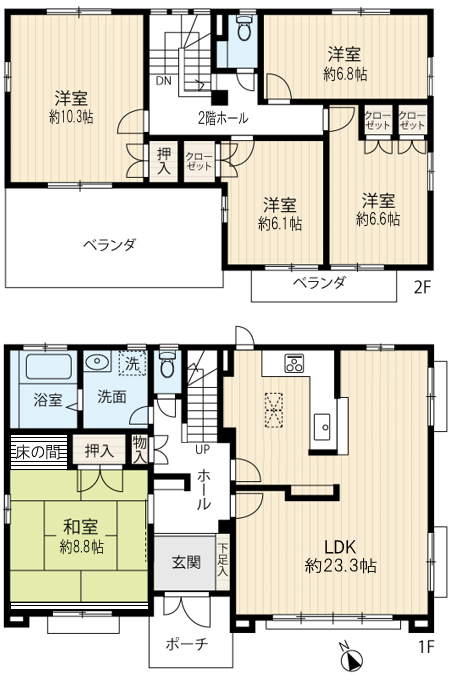 区画図/間取り