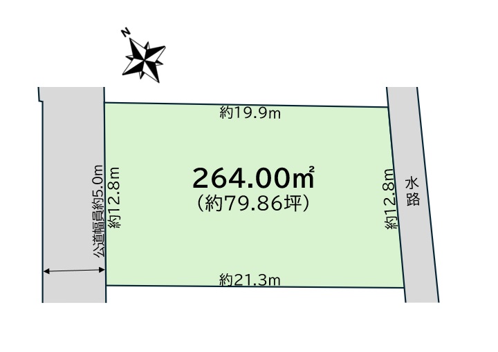 豊田市花園町一本木（79坪）