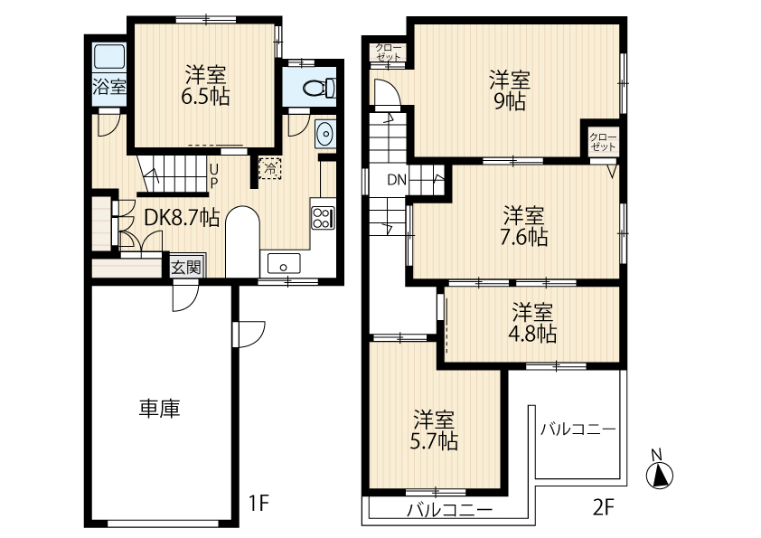 区画図/間取り
