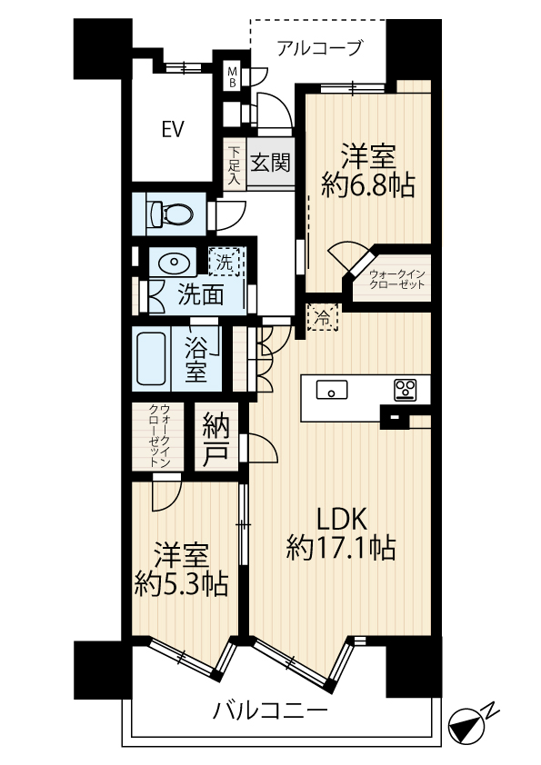 区画図/間取り