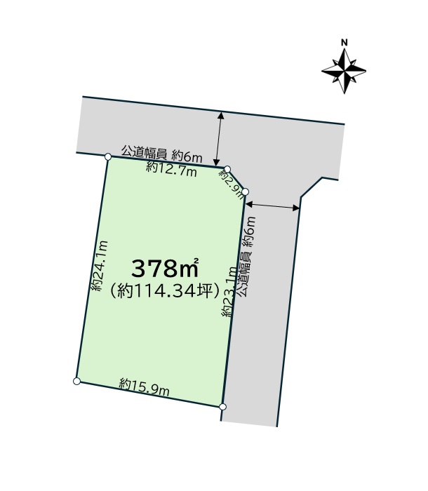 豊田市御幸本町7丁目（100坪超）