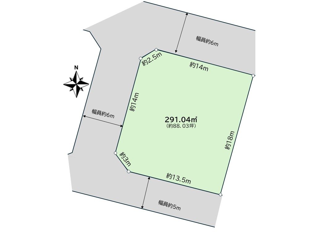 区画図／間取り