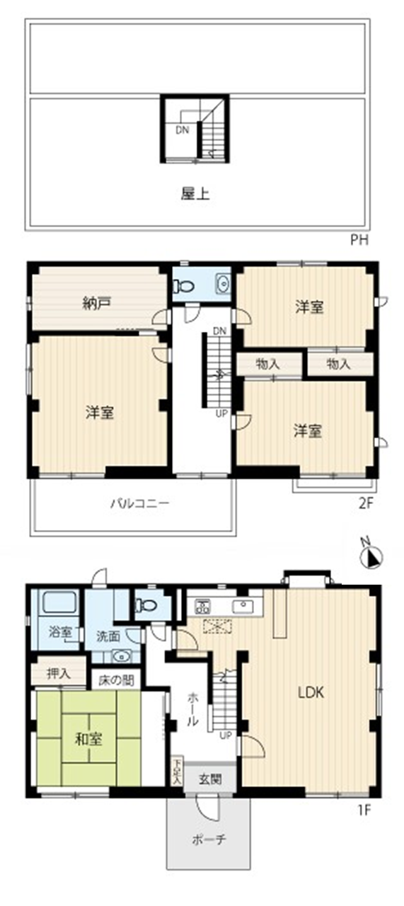 区画図／間取り