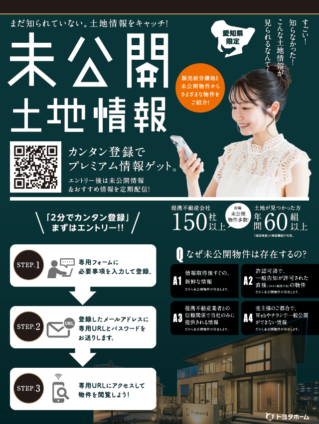 未公開土地情報サイト