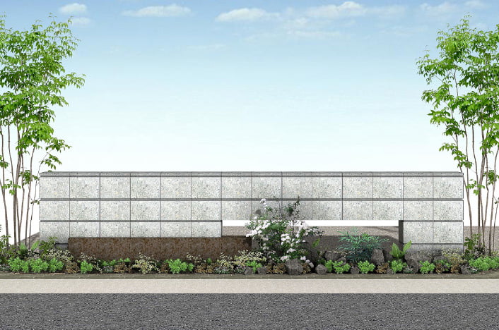 アイストップウォールイメージイラスト