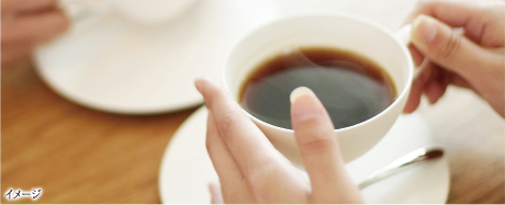 到着後のモーニングでホッとひと息。