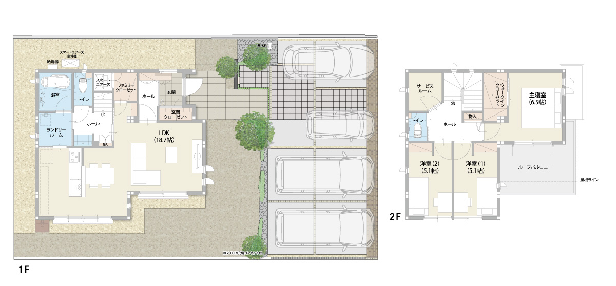 PLAN NO.17 間取り図