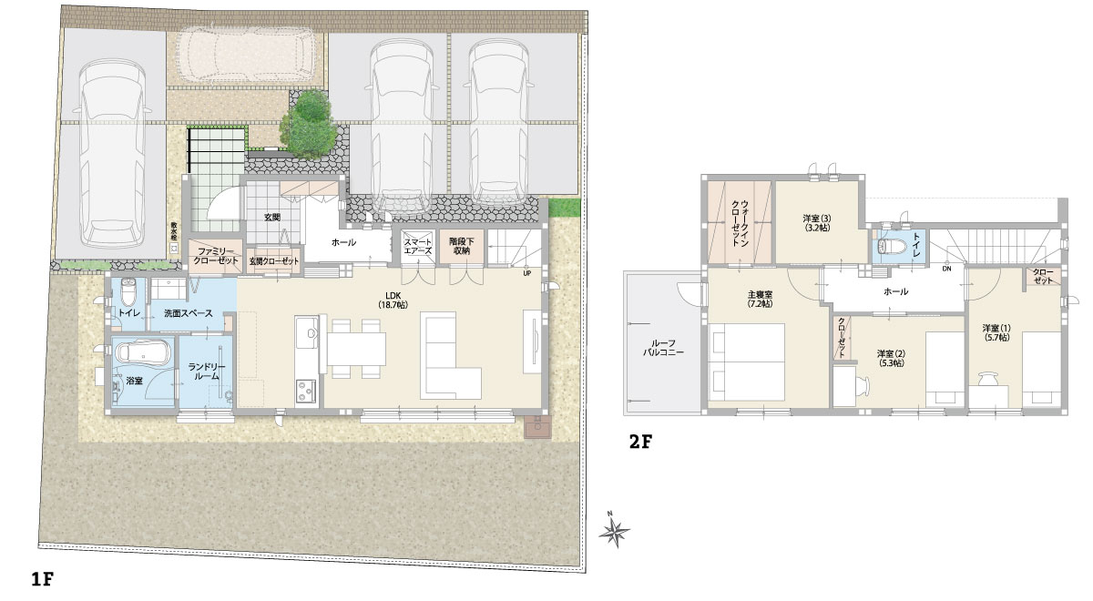 PLAN NO.23 間取り図