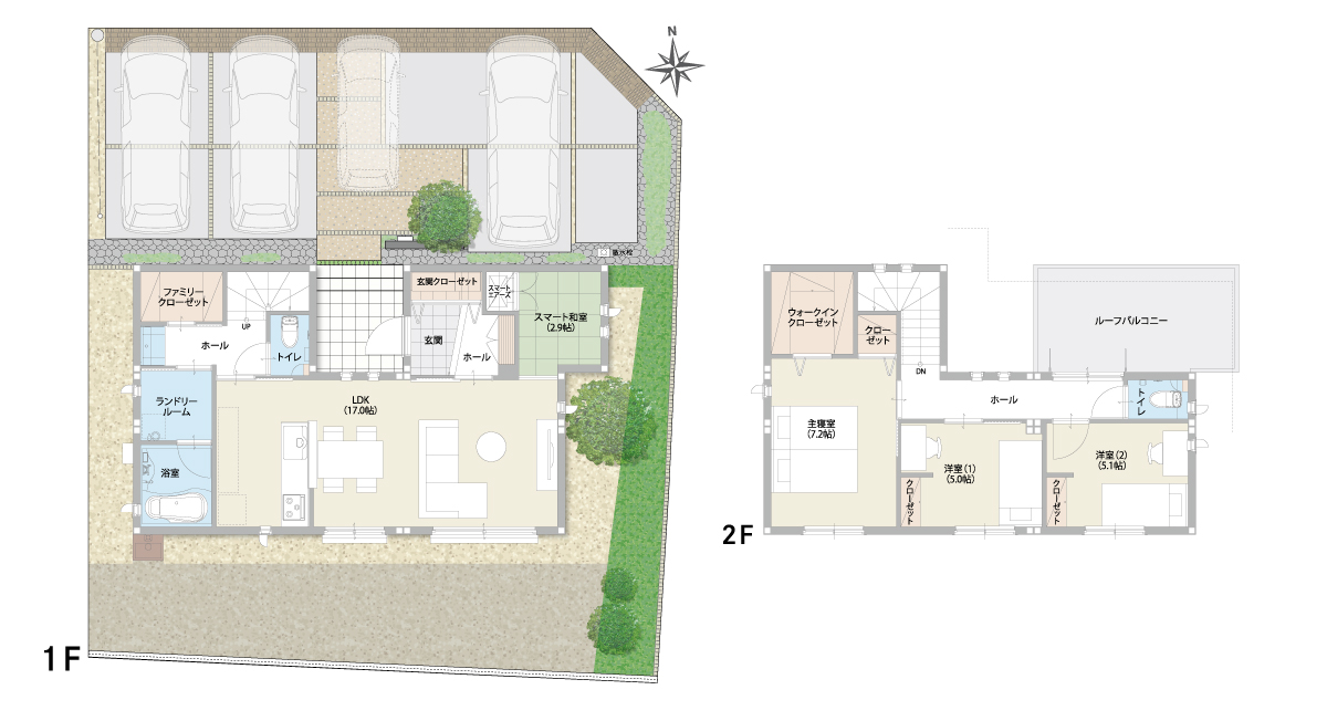PLAN NO.24 間取り図