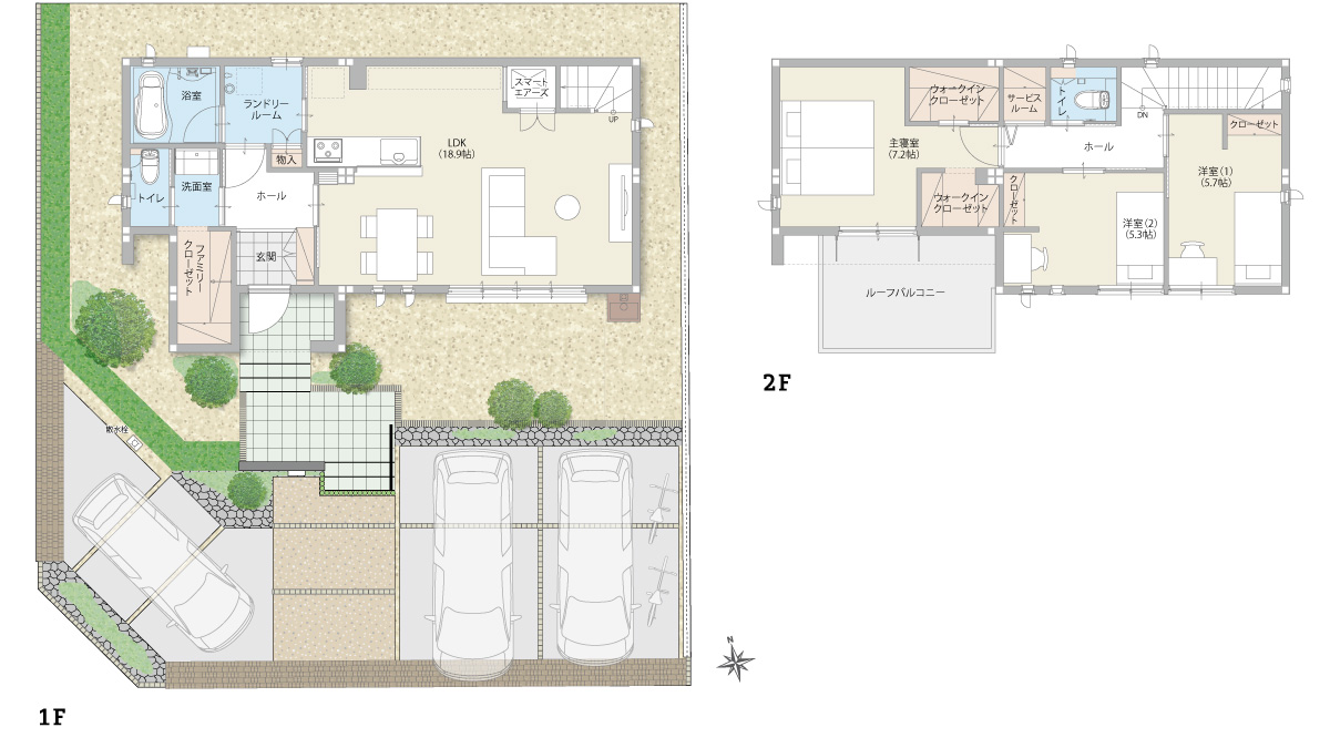 PLAN NO.25 間取り図