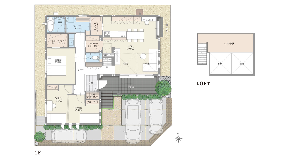 PLAN NO.27 間取り図